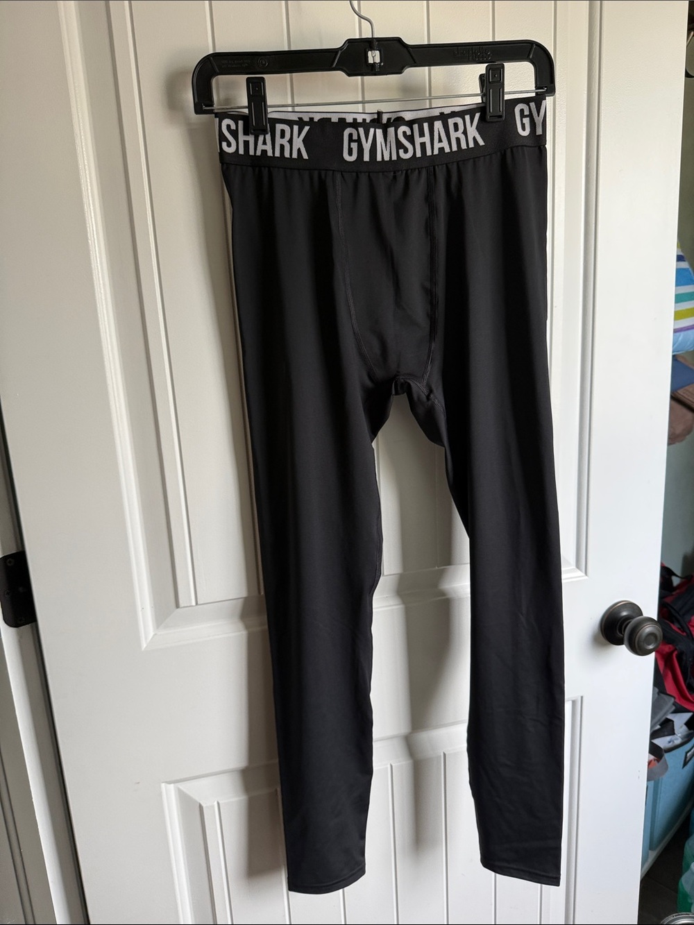 Gymshark Black Compression Boxer Briefs with Branded Waistband